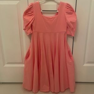 Remie girl pocket twirl dress